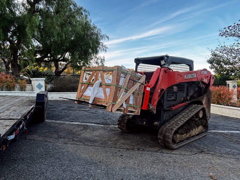 Moving heavy materials